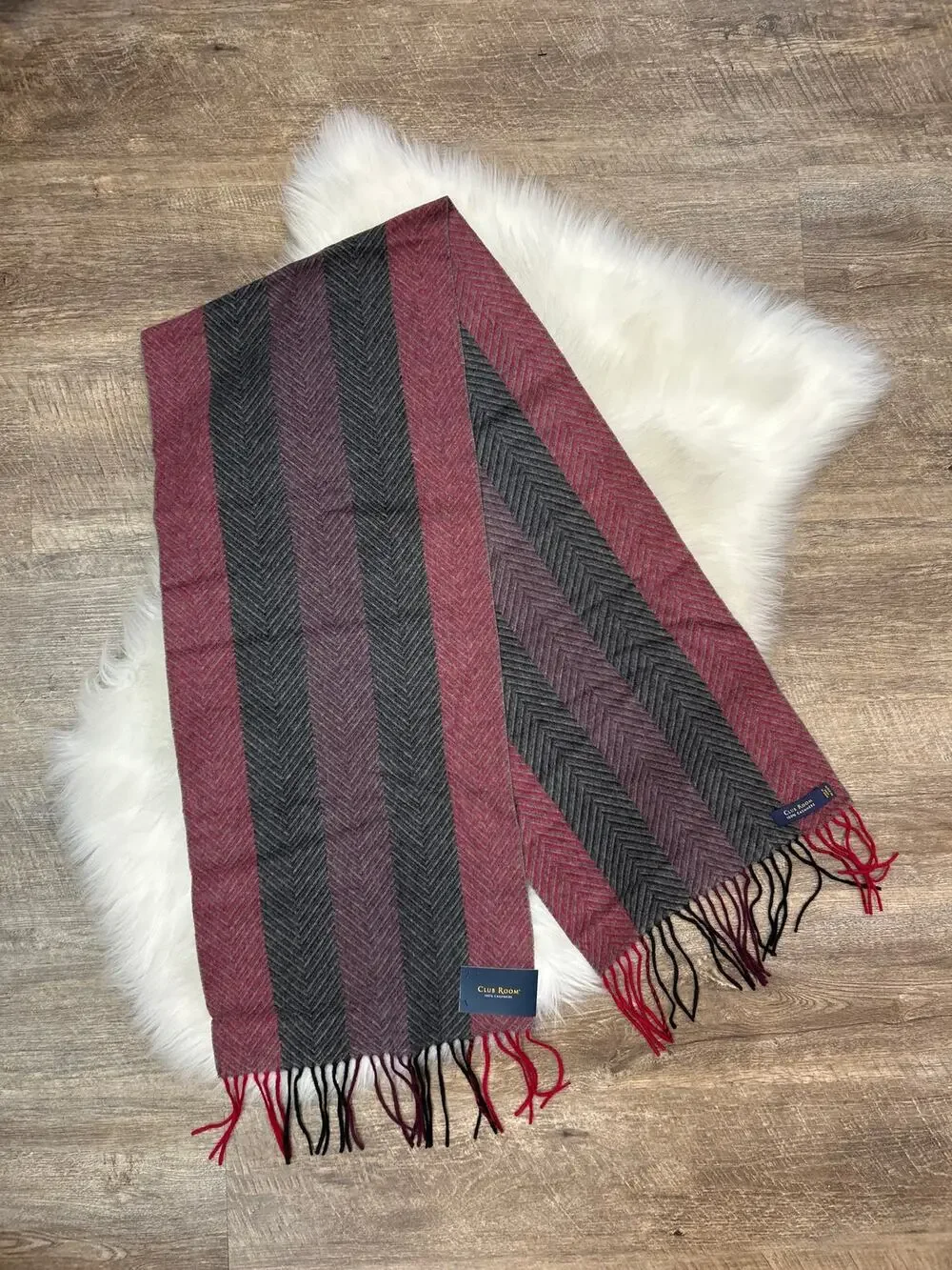 Club Room Cashmere Scarf - New